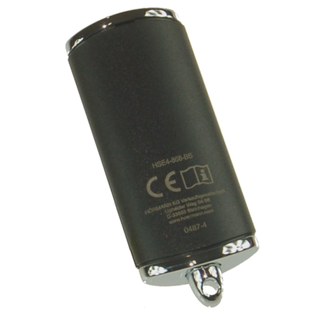 Pilot Hormann HSE 4 BS BiSecur 4511734 nadajnik 4-kanałowy czarny matowy, z chromowanymi nakładkami