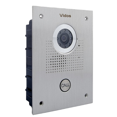 Vidos zestaw wideodomofonowy monitor M670W-S2 + stacja bramowa S551