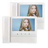Commax zestaw wideodomofon kamera DRC-2UC + 2 monitory CDV-70N2 WHITE