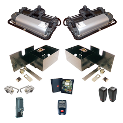 BFT SUB BT zestaw automatyki do bram skrzydłowych o długości skrzydła do 2,5m i wadze do 800kg zestaw z elektrozamkiem
