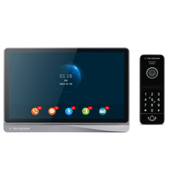 Revizoom wideodomofon 10" RM-T404HDI BLACK + kamera RC-411HD-CK