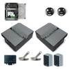 Nice BIG FAB podziemny zestaw automatyki 24V do bram skrzydłowych o szerokości bramy do 10m, dla skrzydła o długości do 5m, zestaw z pilotami SMILO