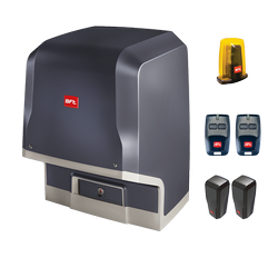 BFT ICARO SMART AC A2000 KIT zestaw automatyki do bramy przesuwnej o wadze do 2000 kg 230V zestaw z lampą