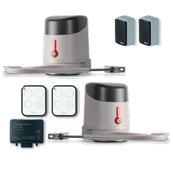 Nice HYKE HS HI-SPEED zestaw automatyki 24V do bram skrzydłowych o szerokości bramy do 6m, dla skrzydła o długości do 3m