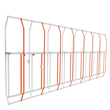 Came 803XA-0350 pełnowymiarowa firanka z malowanego aluminium do szlabanów GT4 i GT8