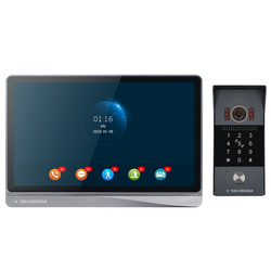 Revizoom wideodomofon 10" RM-T404HDI BLACK + kamera RC-412HD-CK