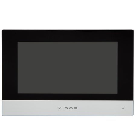 Wideodomofon Vidos ONE IP zestaw wideodomofonowy monitor M2010 + natynkowa stacja bramowa S2401-N z wbudowanym czytnikiem zbliżeniowym RFID