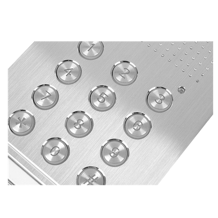 Vidos S561D jednoabonentowa stacja bramowa z wbudowanym zamkiem szyfrowym