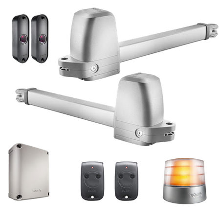 Somfy IXENGO JS 230V RTS 1216546 zestaw automatyki do bram skrzydłowych do 3 m i 350 kg
