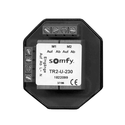 Somfy 1822099 TR 2/GR-2 sterownik grupowy dla dwóch siłowników P/T