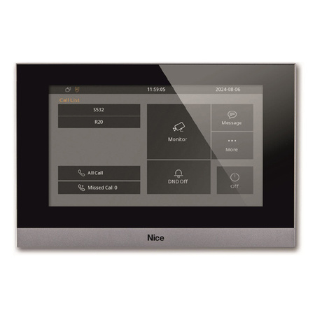 Nice MyBell 2-żyłowy monitor 7" 