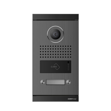 Commax DRC-2ML/RFID Kamera 2-abonentowa z czytnikiem RFID, panel zewnętrzny