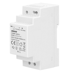 Orno OR-PSU-1643 zasilacz na szynę DIN 12VDC, 2A, 24W, szerokość 2 moduły