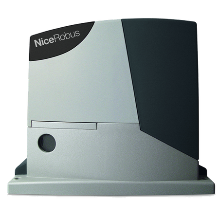 Nice ROBUS 400 zestaw automatyki 24V do bram przesuwnych o ciężarze do 400kg, z wbudowaną centralą sterującą BLUEBUS