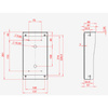 Commax OS-6N aluminiowa osłona do montażu natynkowego stacji bramowych