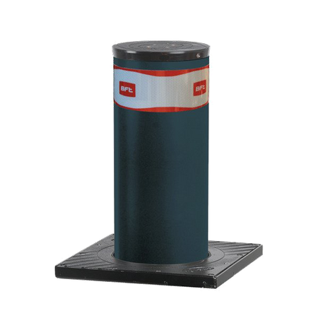 BFT PILLAR B 275/600.6C L zestaw zapory drogowej 230V, oświetlenie LED, średnica cylindra 275 mm, wysokość 600 mm