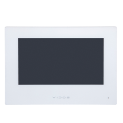 Wideodomofon Vidos M2010W głośnomówiący, bezsłuchawkowy monitor wideodomofonu Vidos ONE IP