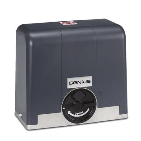 Genius Blizzard 400 zestaw automatyki do bram przesuwnych o wadze do 400 kg 24V