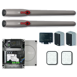 Nice WINGO 3524HS HI-SPEED zestaw automatyki 24V do bram skrzydłowych o szerokości bramy do 6m, dla skrzydła o długości do 3m