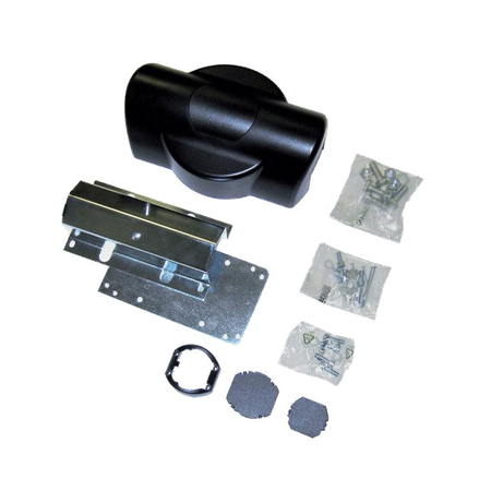 BFT MICHELANGELO BT A 80 U szlaban elektromechaniczny 24 V z ramieniem tubowym 8 m i wbudowaną centralą