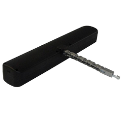 Somfy 2700810 Micro Kit+ napęd łańcuchowy z regulowanym wysięgnikiem do okien uchylnych czarny