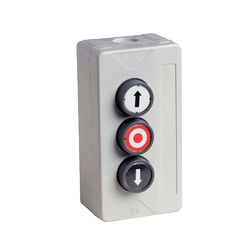 BFT SPC3 zewnętrzny przycisk sterujący, przycisk GÓRA, DÓŁ oraz STOP