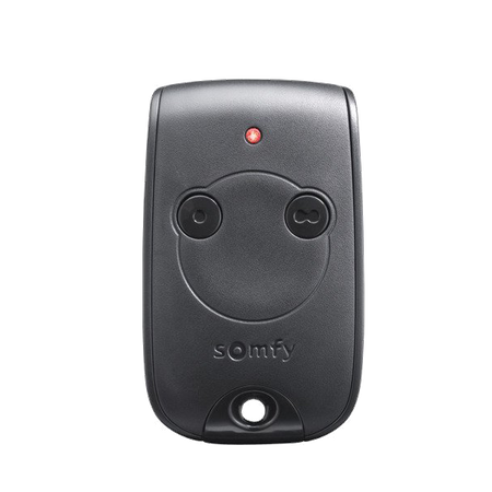 Somfy Dexxo Optimo RTS 1216167 zestaw automatyki do bramy garażowej do 10m², dwuczęściowa szyna z łańcuchem 3,5m