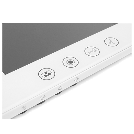 Vidos M670W wideodomofon analogowy, monitor głośnomówiący z ekranem LCD 7"