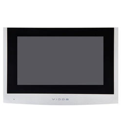 Vidos M100 dotykowy monitor 7" przeznaczony do pracy w systemach IP