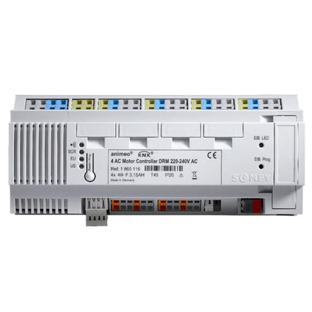 Somfy 1860116 KNX/EIB 4 AC sterownik napędów DRM
