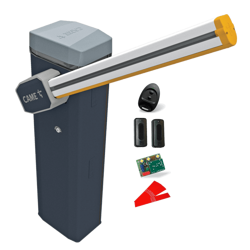Came Gard GT8 szlaban 24V do intensywnego użytkowania z ramieniem o długości 6m, zestaw z pilotem 803BB-0180
