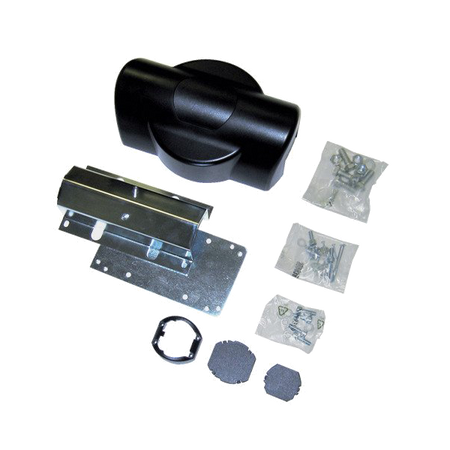 BFT MICHELANGELO BT A 60 U szlaban elektromechaniczny 24 V z ramieniem tubowym 6 m i wbudowaną centralą zestaw 2