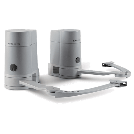 King Gates MINIMODUS zestaw automatyki 24V do bram dwuskrzydłowych o szerokości bramy do 4m, dla skrzydła o długości do 2m