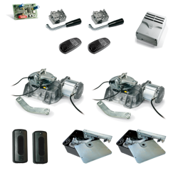 Came Frog-A24E zestaw automatyki 24V do bramy skrzydłowej o szerokości bramy do 7m, dla skrzydła o długości do 3,5m