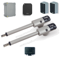 Nice TOO 3000 zestaw automatyki 230V do bram skrzydłowych o szerokości bramy do 6m, dla skrzydła o długości do 3m i ciężarze do 300kg