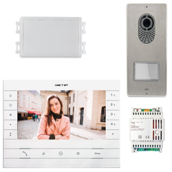 Wideodomofon Came Futura, bezsłuchawkowy zestaw wideodomofonowy FUTURAKITVC04