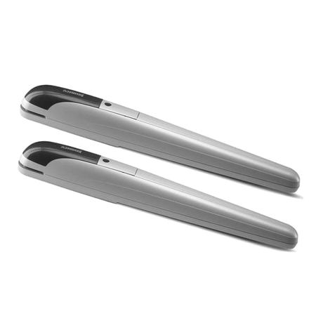 Beninca BOB 50 ME.PM zestaw automatyki 230V do bramy dwuskrzydłowej o szerokości bramy do 10m