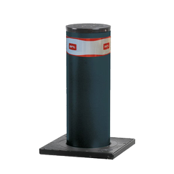 BFT PILLAR B 275/800.6C L zapora drogowa 230V, oświetlenie LED, średnica cylindra 275 mm, wysokość 800 mm