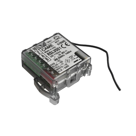 Came 806SA-0040 moduł radiowy wykonawczy RSLV001 z kartą RSE