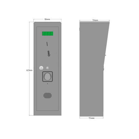 Came MTR 18 moneterka w wersji EMV pozwalająca na przyjmowanie opłat