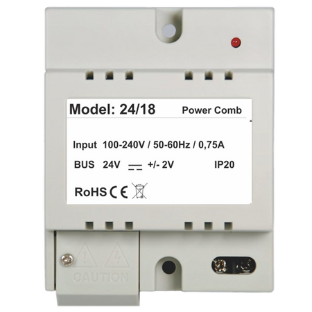 Vidos zestaw wideodomofonowy monitor M1022W + stacja bramowa S1101A z wbudowanym czytnikiem zbliżeniowym + zasilacz M-SEP/HDR-30-24