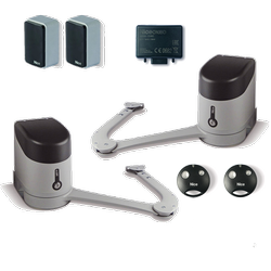 Nice HYKE SMILO zestaw automatyki do bram skrzydłowych o szerokości bramy do 7m, dla skrzydła o długości do 3.5m