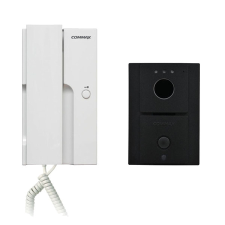 Commax domofon DP-3HP/DR-3L zestaw domofonowy jednoabonentowy 