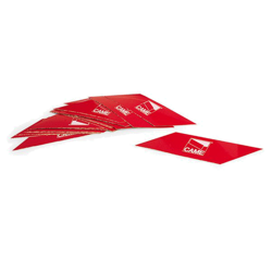 Came G0461 naklejki zestaw 24 ostrzegawczych nalepek na ramię