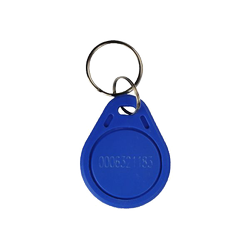 Scot BS-02BE Brelok zbliżeniowy RFID 125kHz niebieski z numerem