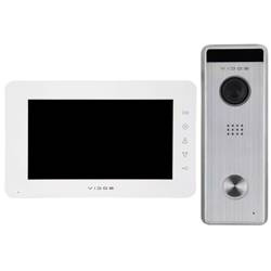 Vidos zestaw wideodomofonowy z serii Vidos X monitor M12W + stacja bramowa S10