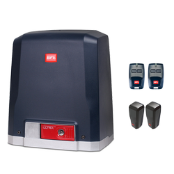 BFT DEIMOS ULTRA BT KIT A400 zestaw automatyki do bramy przesuwnej o wadze do 400 kg 24V zestaw z 2 pilotami