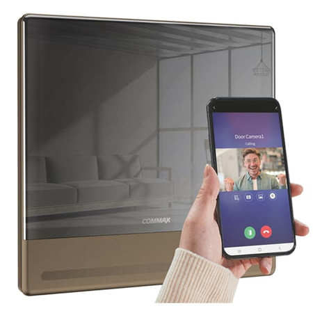 Commax CDV-1004QT GOLD monitor 10,1" głośnomówiący Smart HD Mirror