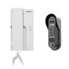 Commax domofon DP-3HP/DR-3PK zestaw domofonowy jednoabonentowy z szyfratorem