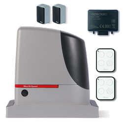 Nice RUN 400HS HI-SPEED zestaw automatyki 24V do bram przesuwnych o ciężarze do 400kg